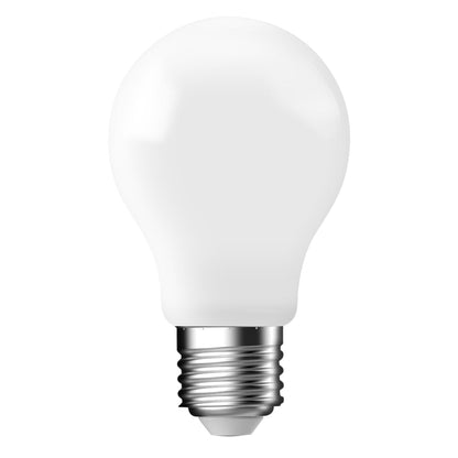 A60 | E27 | Milky Glass | 470lm | 2700k (40w eqv)