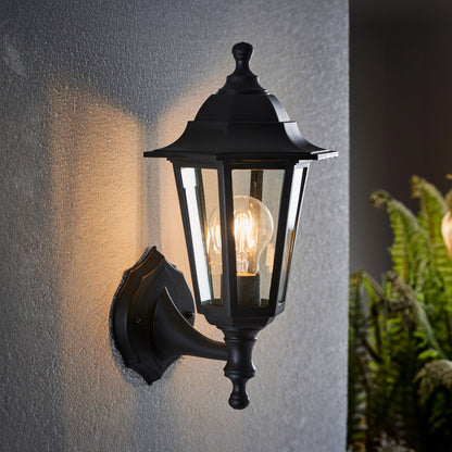 Bayswater Wall Lantern, Black