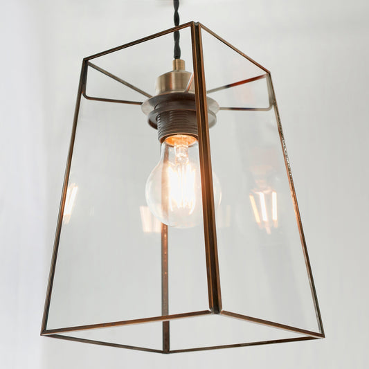 Beaumont Easy-Fit Pendant Light, Antique Brass