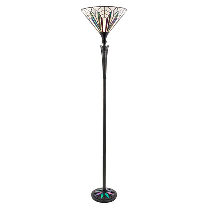 Astoria Uplighter Tiffany Floor Lamp
