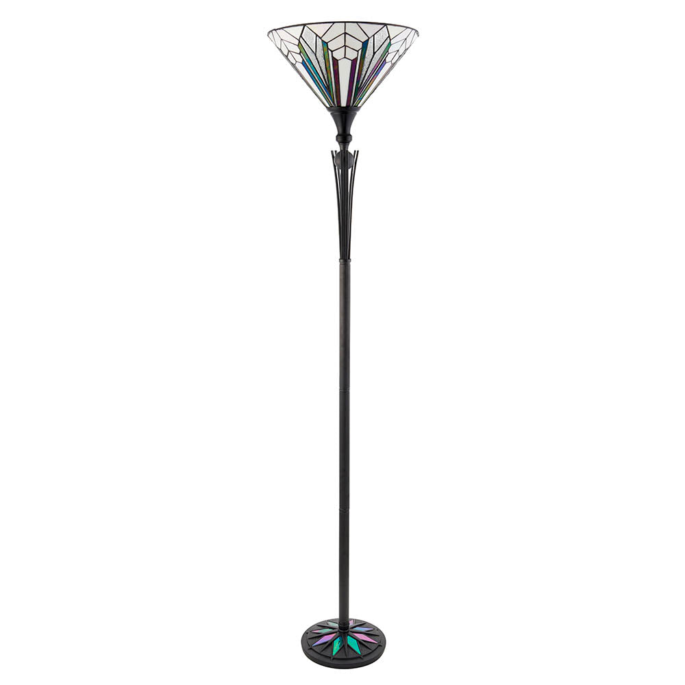 Astoria Uplighter Tiffany Floor Lamp