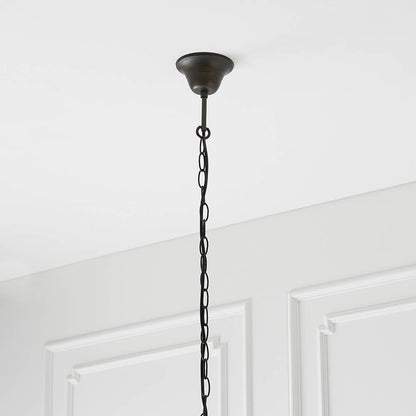 Dragonfly 50cm Tiffany Pendant Light, Blue