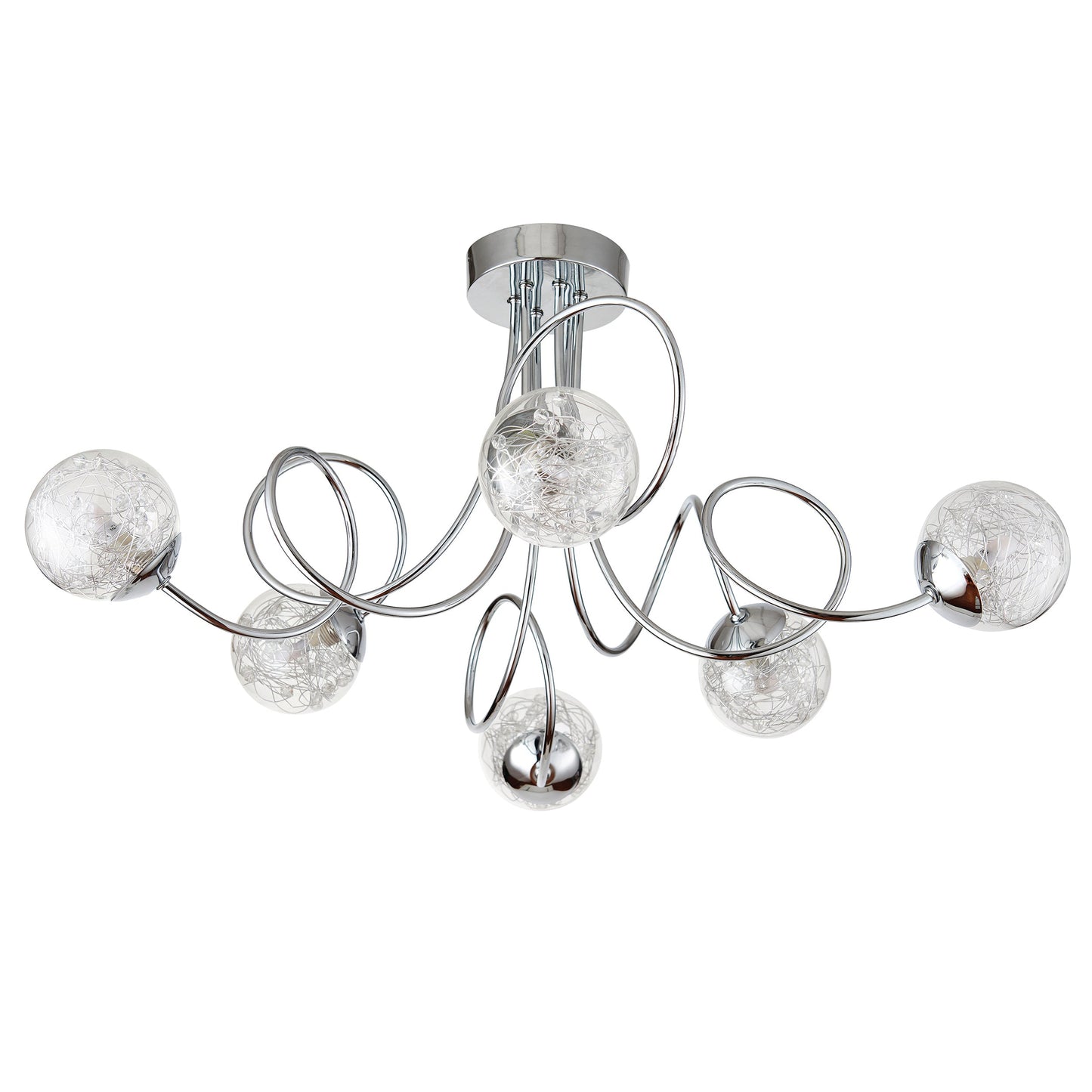 Auria 6-Light Semi-flush Ceiling Light