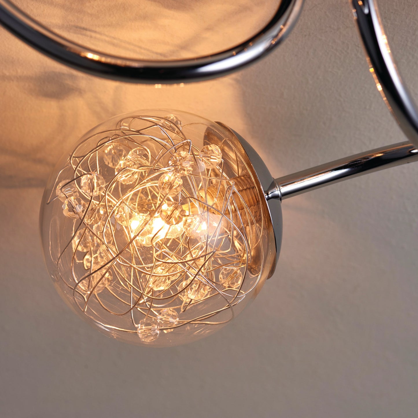 Auria 3-Light Semi-flush Ceiling Light