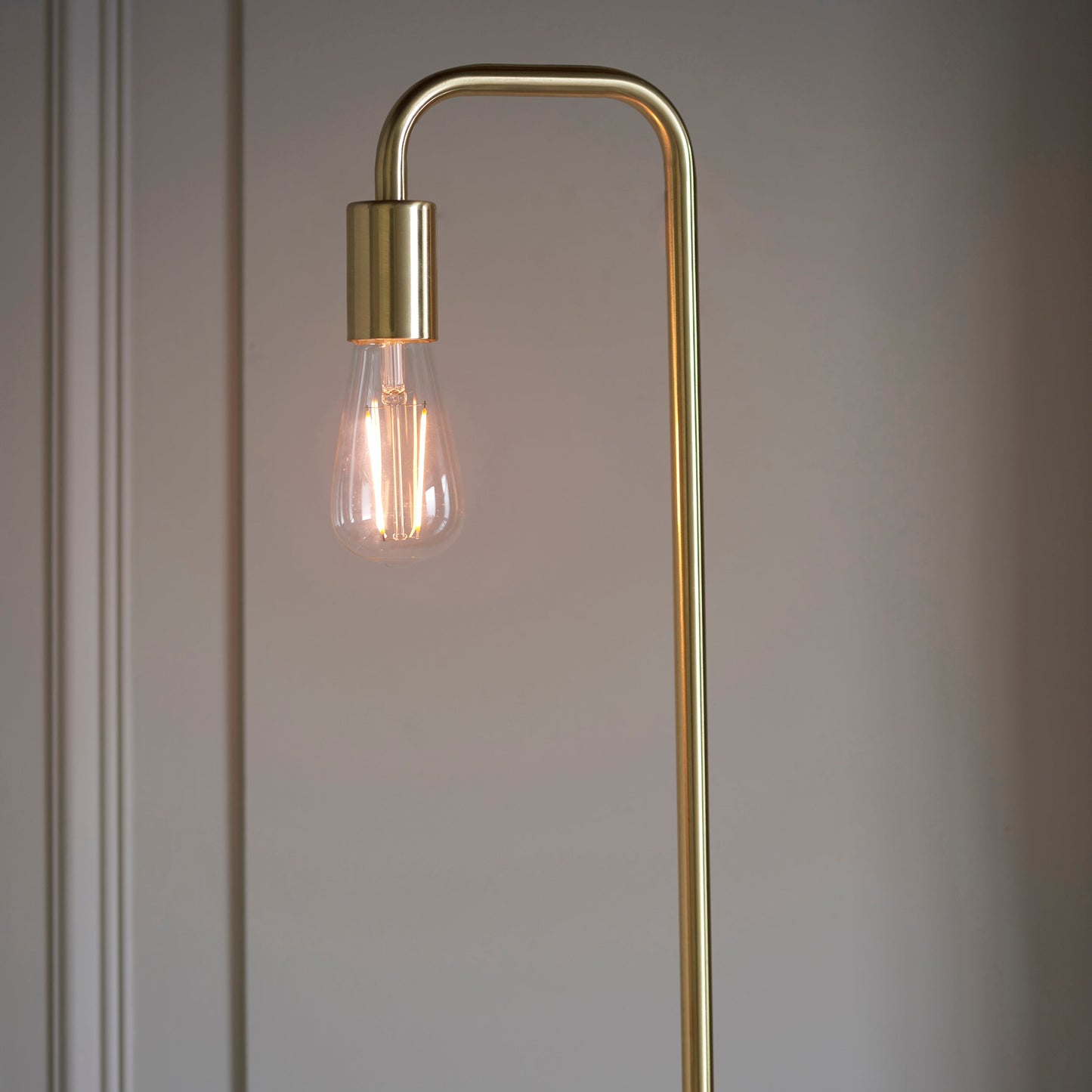 Rubens Floor Lamp, Brass