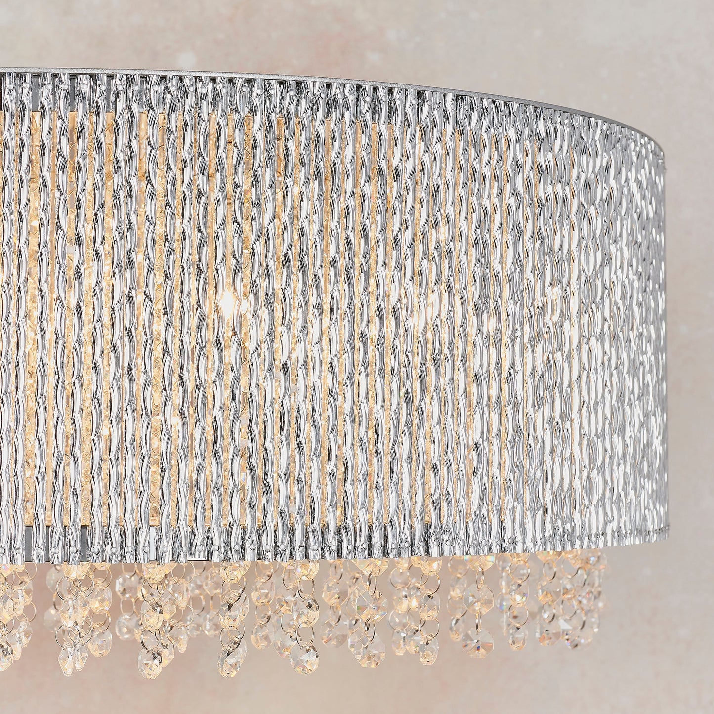 Galina 8 Light Crystal Island Pendant Light
