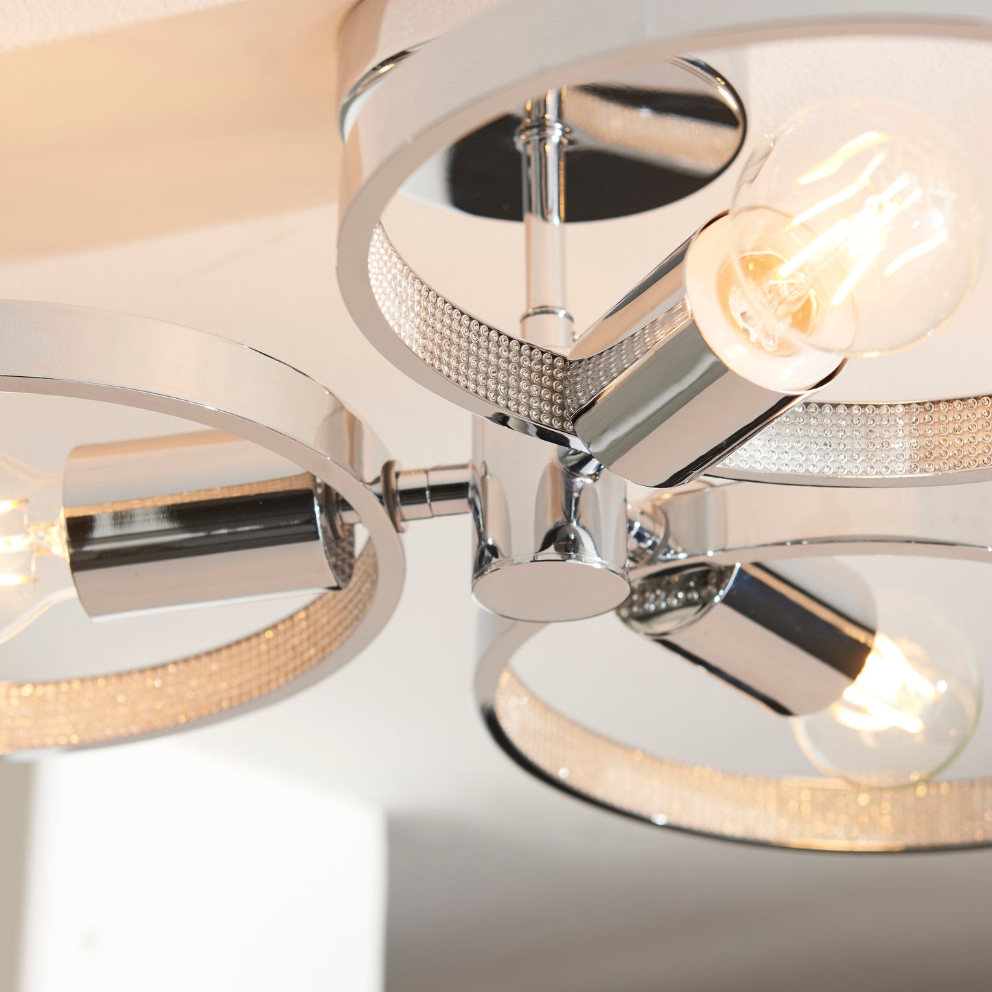 Merola Semi flush Bathroom Ceiling Light