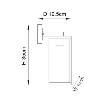 Hamden Outdoor Wall Light