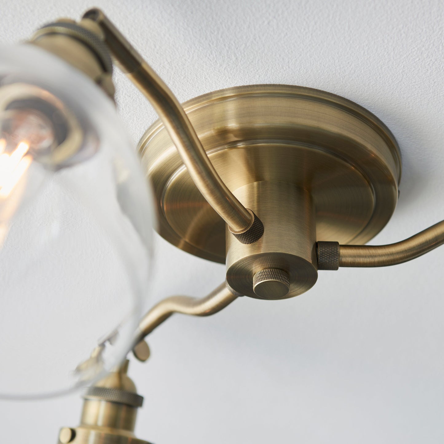 Hansen 3-Light Semi-flush Ceiling Light