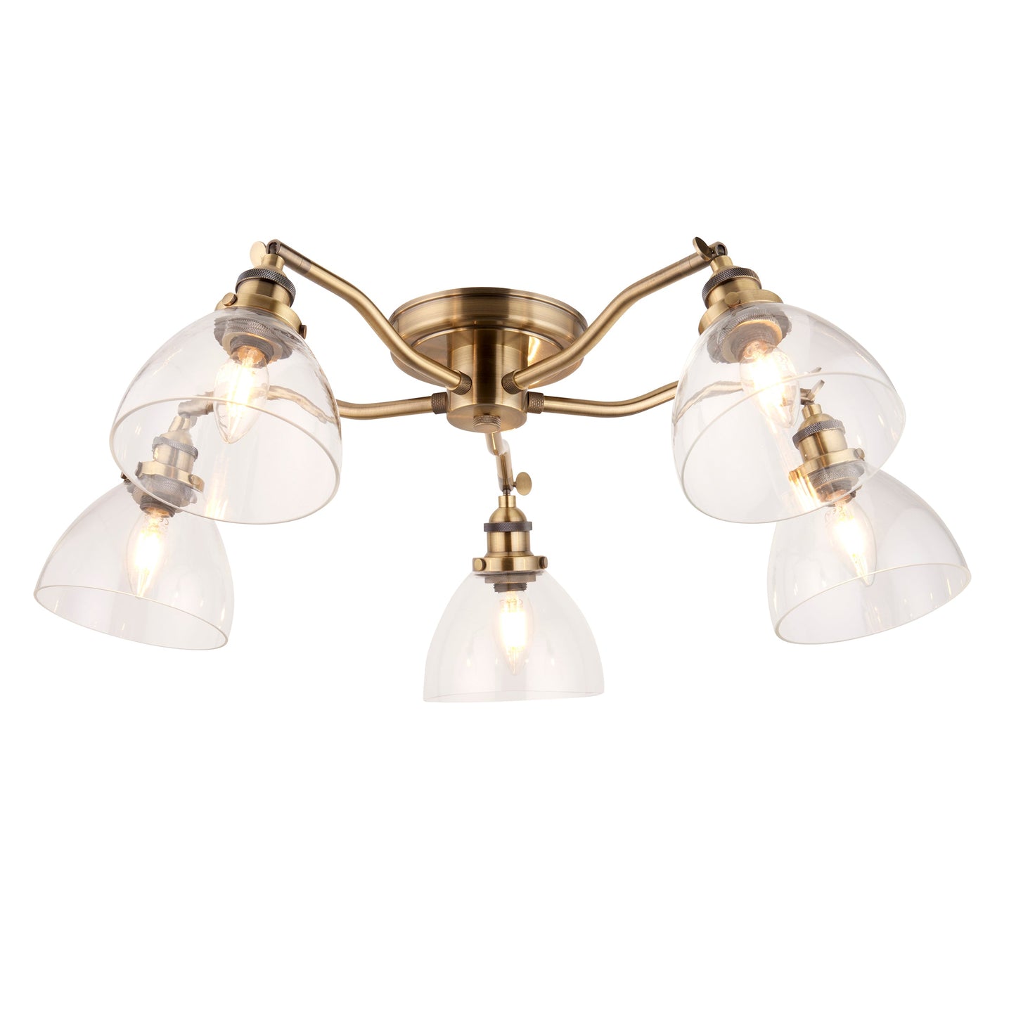 Hansen 5-Light Semi-flush Ceiling Light
