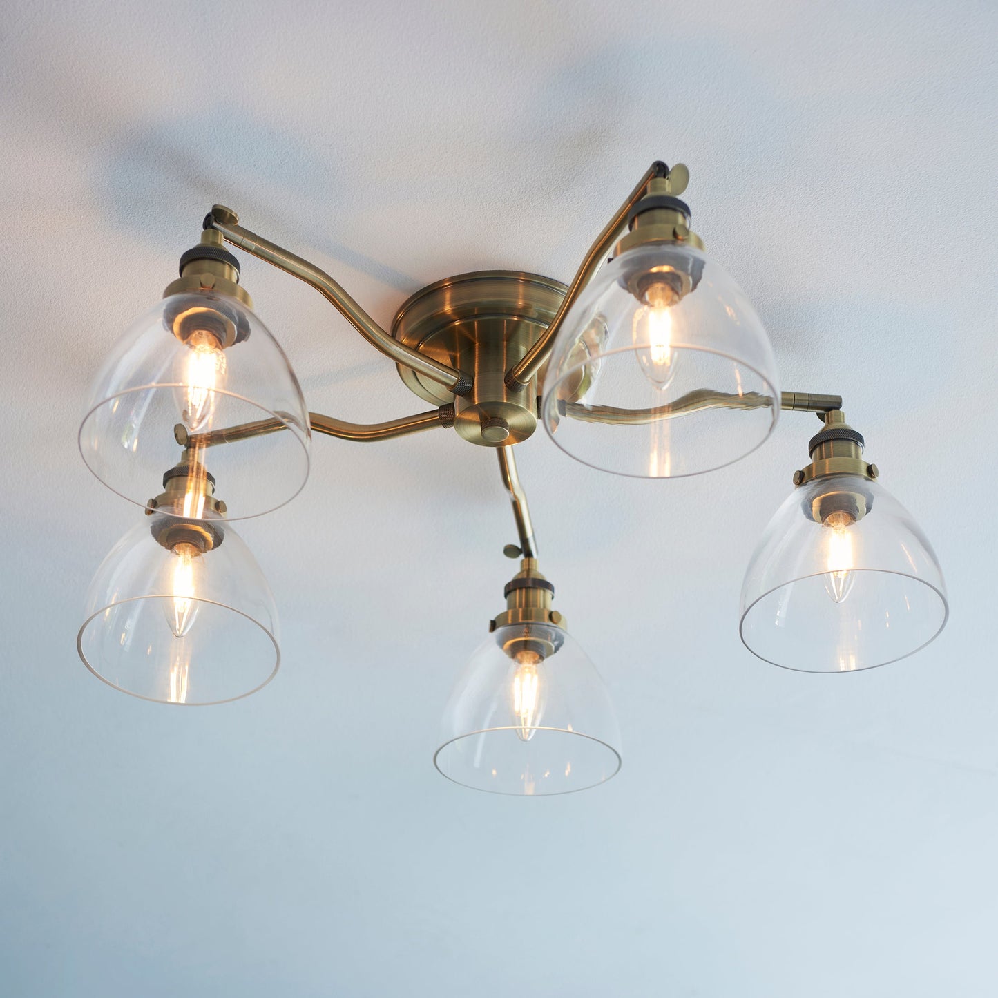 Hansen 5-Light Semi-flush Ceiling Light