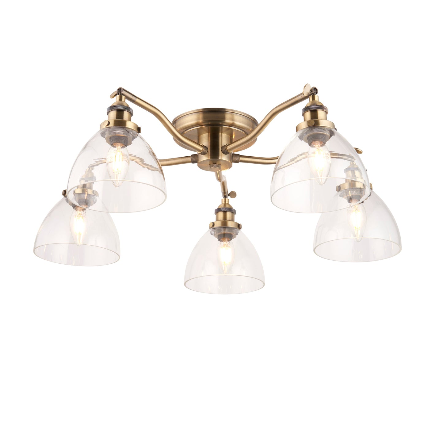 Hansen 5-Light Semi-flush Ceiling Light