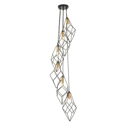 Jaxon 6-Light Cluster Pendant Light