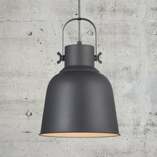 Adrian 25 Pendant Light, Anthracite