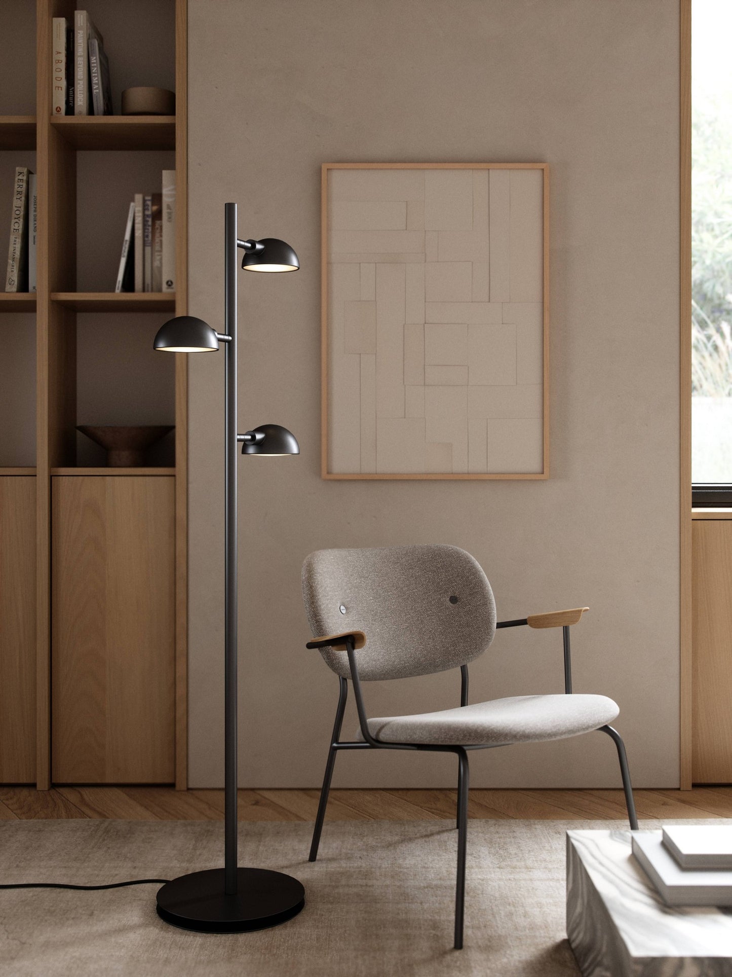 Nomi Floor Lamp, Black