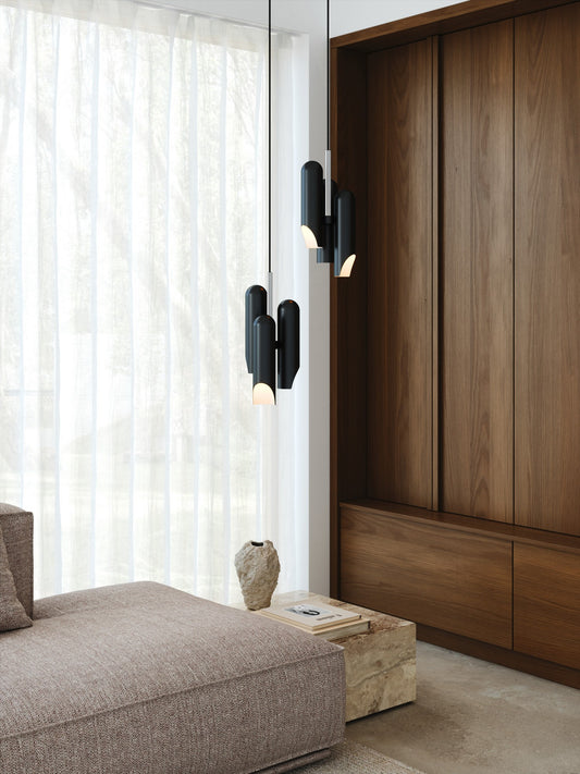 Rochelle Pendant Light, Black