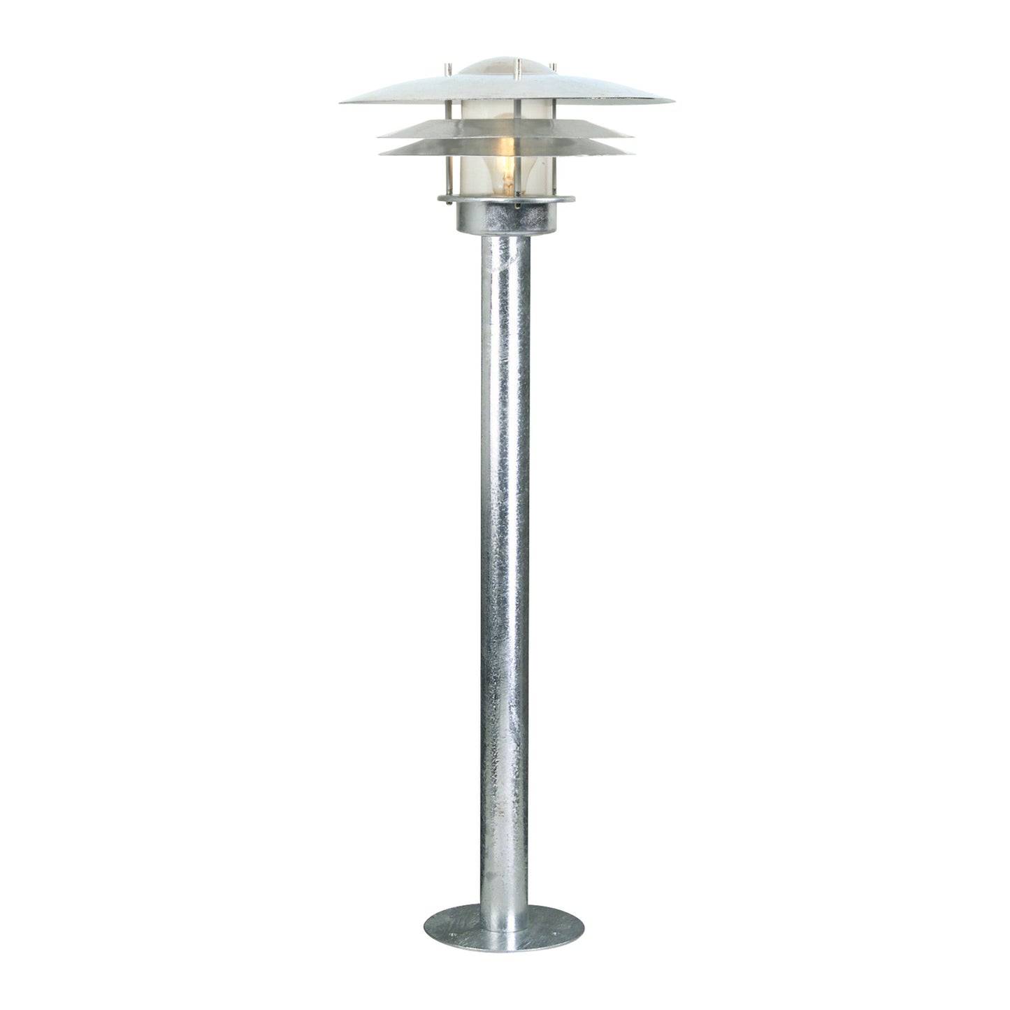 Amalienborg Post Light, Galvanised