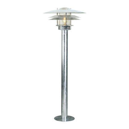 Amalienborg Post Light, Galvanised
