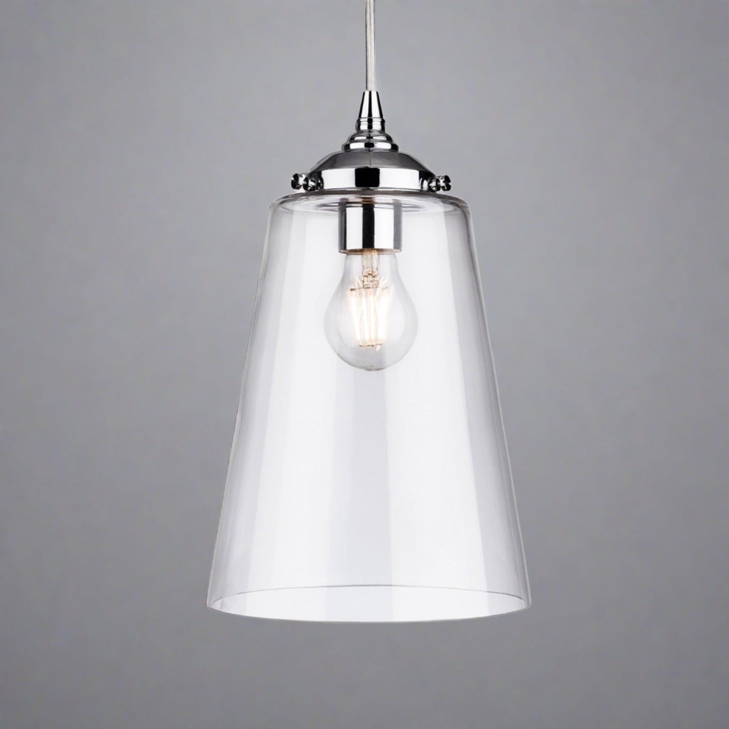 Esme Glass Tubular Pendant Light
