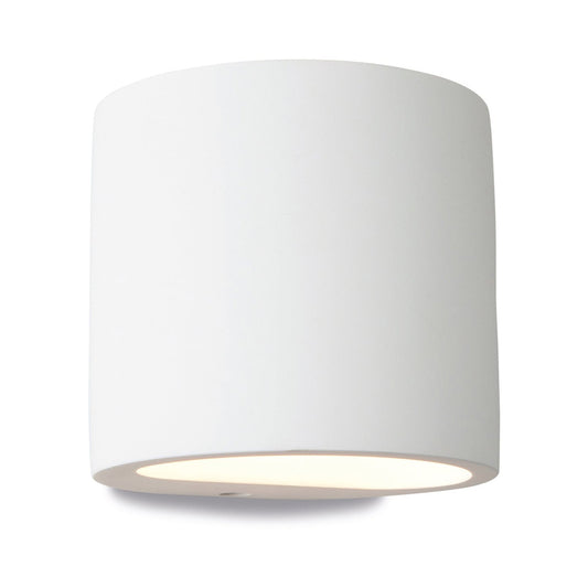 Nina Single Plaster Wall Light