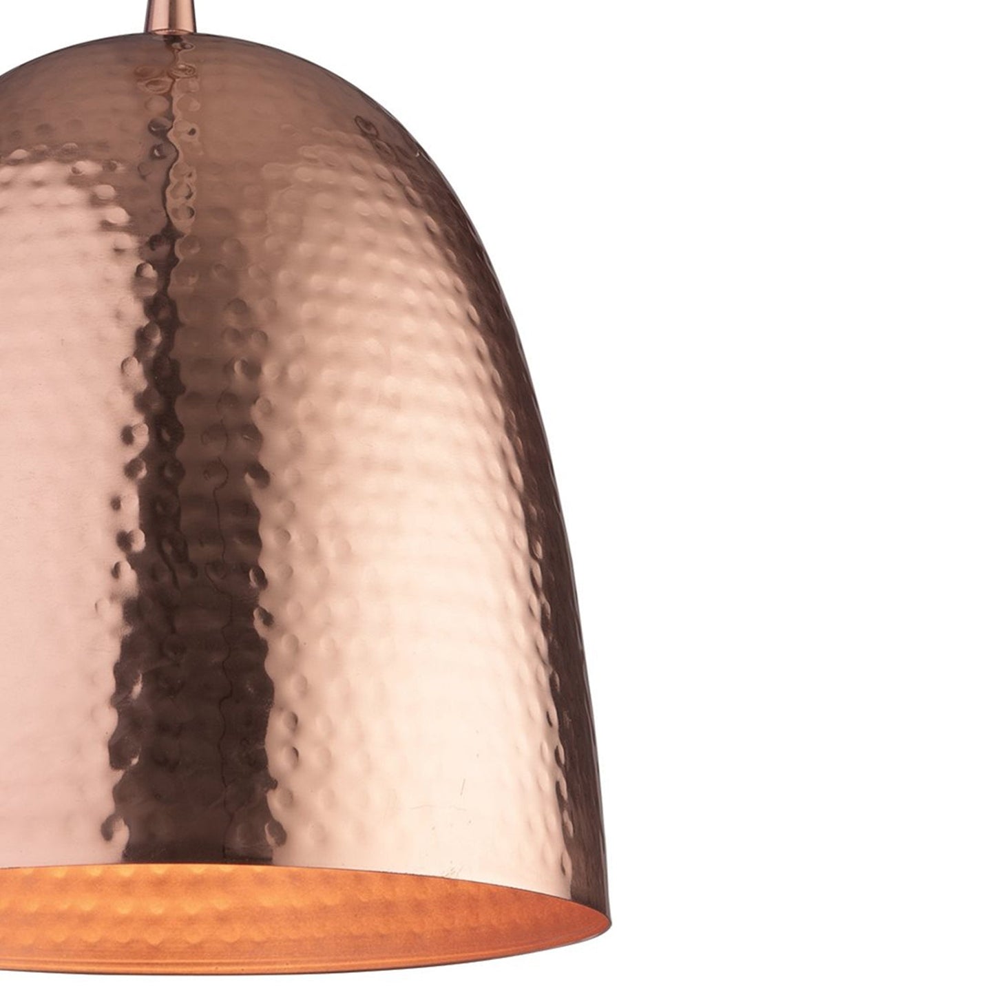 Assam Hammered Metal Pendant Light