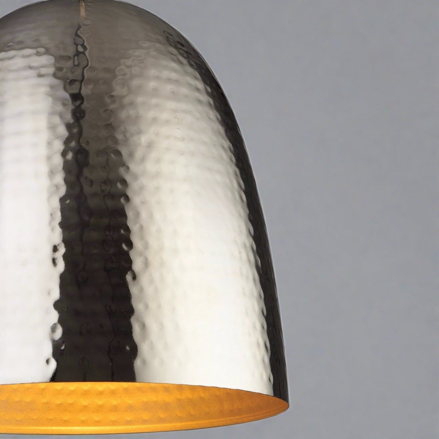 Assam Hammered Metal Pendant Light
