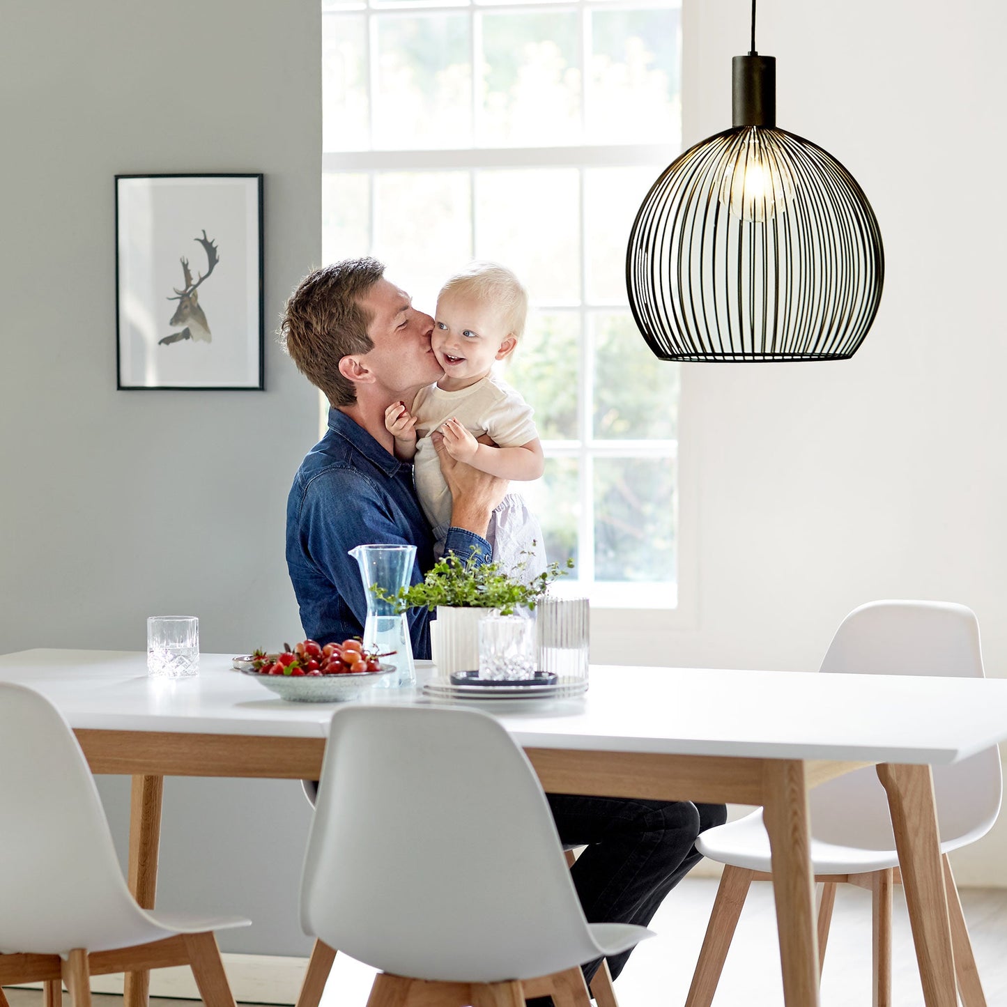 Aver Pendant Light, Black
