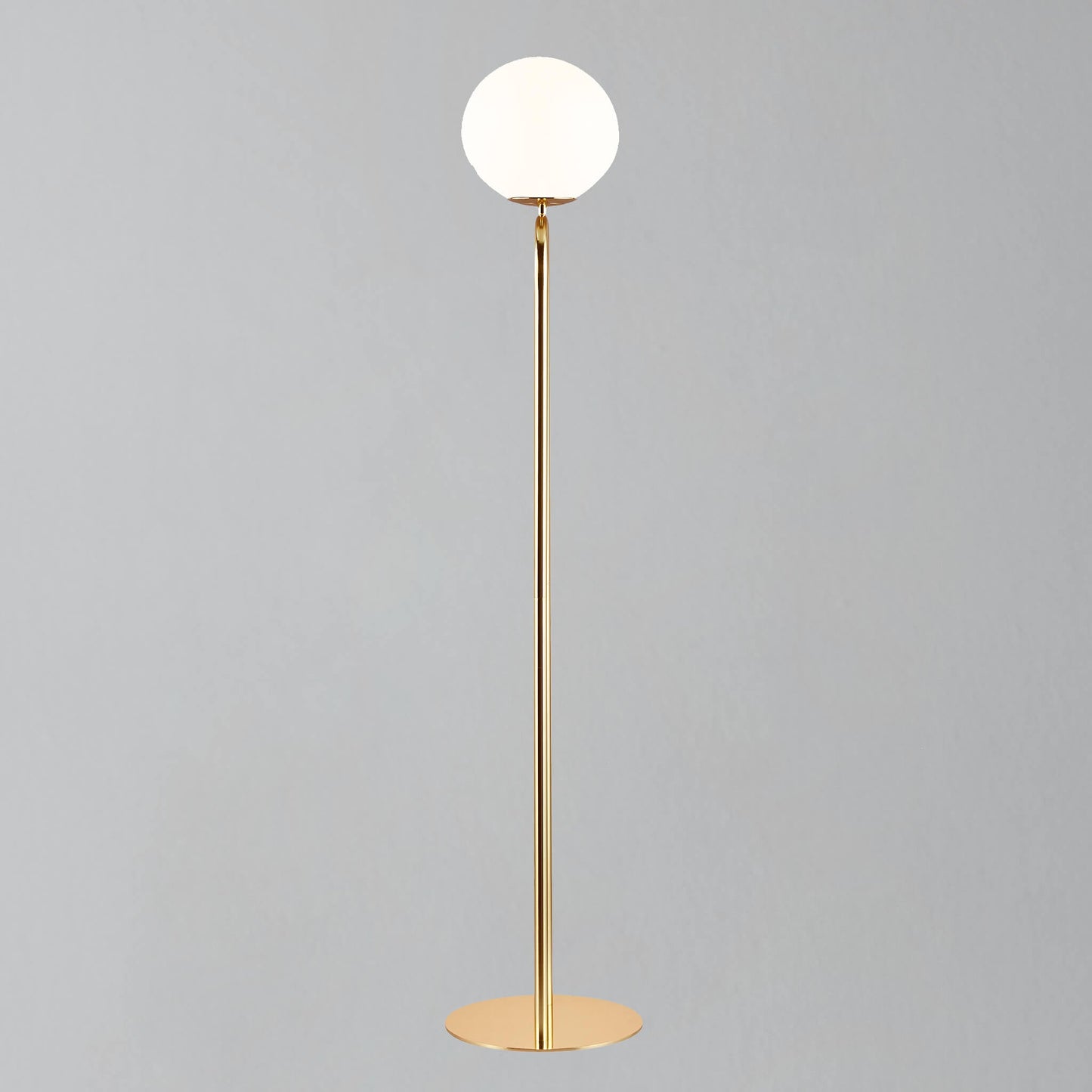 Shapes Floor Lamp, Brass